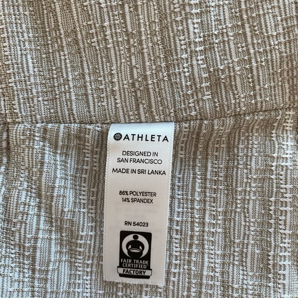 Athleta High Rise Jacquard Chaturanga XS Leggings - Picture 7 of 9